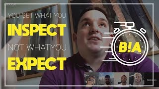 You get what you INSPECT not what you EXPECT  Billionaires Advice [upl. by Bolme]