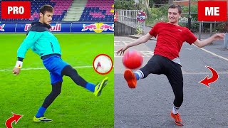 I tried to COPY the BEST PRO Footballers FREESTYLE SKILLS Neymar Sterling amp more [upl. by Matthiew]