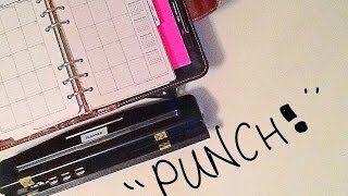 Planner Hole Punch Cheap Hack [upl. by Sehcaep552]