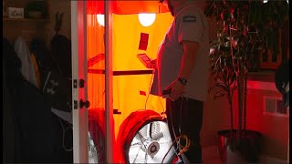 Blower Door Test with Allied Experts💧🔥💨 [upl. by Haroved]