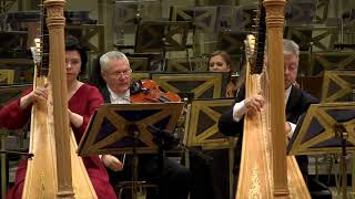 Josef BLANCO  Concerto for two harps and orchestra Ion IvanRoncea Ioana Nicolescu  harps [upl. by Darra671]