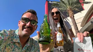 LAS VEGAS VLOG  Resorts World  Best Friend  Aria  Park MGM Part 4 [upl. by Arej]