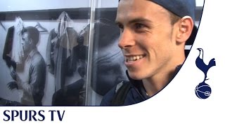 Tottenham Hotspur 31 Manchester City  Gareth Bale reacts [upl. by Ahsekyw624]