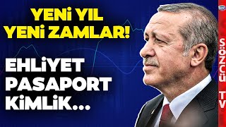 Hoş Geldin Yeni ZAM 2024e Zamla Uyanacağız Ehliyet Pasaport Kimlik Kartları [upl. by Nahtanod365]