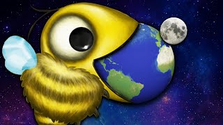 ABELHA GIGANTE COMEU O PLANETA TERRA INTEIRO  Tasty Planet 4 [upl. by Airrej]