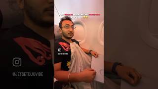 Every Indian On Flights 😂 memes youtubeshorts [upl. by Akirdnwahs]