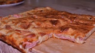 Пирог с сыром и сосисками  БЫСТРО И ВКУСНО [upl. by Llenrap]