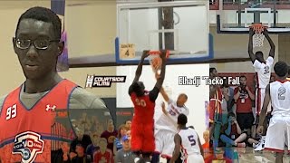 Elhadji quotTackoquot Fall  Summer Mixtape Tallest Player in HS Basketball 7 foot 6 [upl. by Meehaf]