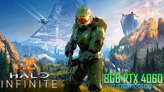 Halo Infinite Gameplay ASUS TUF F15 2023 RTX 4060 Ultra Settings [upl. by Saihtam]