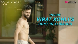 Inside Virat Kohli’s Spacious Holiday Home in Alibaug [upl. by Hermie]