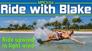 How to Ride Upwind in Light Wind  Ride with Blake Vlog 16 [upl. by Stein]