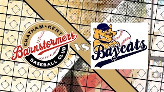 Barrie Baycats vs CK Barnstormers [upl. by Nitsrik719]