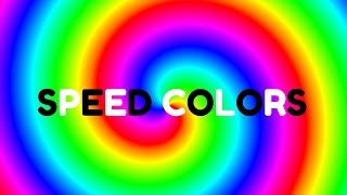 SPEED COLOR CHANGE PARTY LIGHTS Blue Yellow Red amp Green 10 HOURS SEIZURE WARNING [upl. by Hoxsie218]