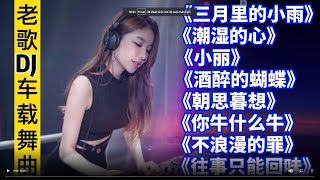 经典老歌DJ，怀旧音乐，最火劲爆车载DJ舞曲《三月里的小雨》小丽 [upl. by Byrann]