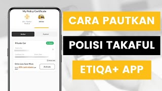 Cara Pautkan Polisi Takaful Atau Sijil Insurans Etiqa Anda Dengan Etiqa App l Etiqa Smile [upl. by Aveline974]