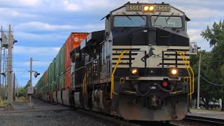 NS 257 passes Wauseon at CP 320 with cool K5LA [upl. by Egon]