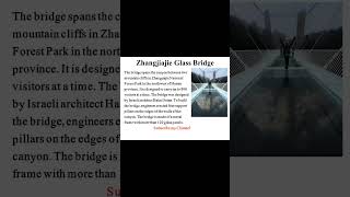 Zhangjiajie Glass Bridge Tourist attraction in Zhangjiajie China [upl. by Dorcy]