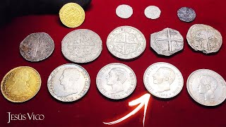 LAS MEJORES MONEDAS ESPAÑOLAS en la subasta de Jesús Vico [upl. by Acnayb]