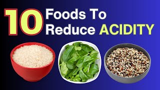 10 Foods That Reduce Acidity In The Body  VisitJoy [upl. by Tamar]