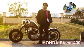 Honda Steed Single Carb  Harley [upl. by Okemak496]