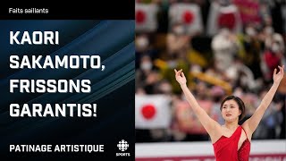 Kaori Sakamoto championne du monde devant les siens au Japon  Patinage artistique [upl. by Oinotnaocram]