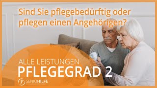 Welche Leistungen gibt es bei Pflegegrad 2 Ehemals Pflegestufe [upl. by Khan]