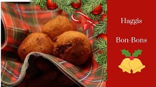 Christmas Haggis BonBons haggis balls Recipe amp Cook with me [upl. by Notgnihsaw]