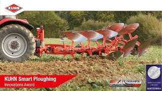 KUHN Smart Ploughing Innovation Award  Agritechnica Silver medal 2017 [upl. by Bunns]