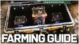 How to Farm Plasteel and Diamantine FAST  Warhammer 40K Darktide Tips [upl. by Siravaj]