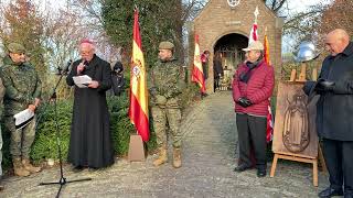 3 EMPEL NL 2023  Presentación y alocución del Arzobispo Castrense neerlandés en Capilla de Empel [upl. by Assilram243]