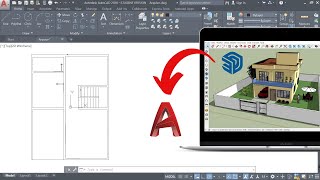 Como exportar do SketchUp para o AutoCAD [upl. by Lig]