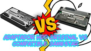 ADAPTADOR HDD ORIGINAL Vs COMPATIBLE GAMESTAR PS2 [upl. by Nuawed]