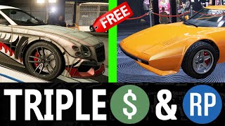 GTA 5  Event Week  TRIPLE MONEY  New Car Vehicle Discounts amp More [upl. by Tutt]