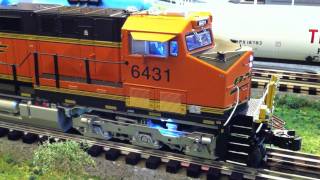 Lionel BNSF ES44AC Squealing Sound System [upl. by Lorri]