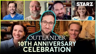 Outlander  10th Anniversary Celebration Hosted by Josh Horowitz  STARZ [upl. by Gould666]