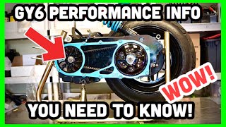 10 GY6 Performance Mods YOU MUST KNOW [upl. by Nilyac635]