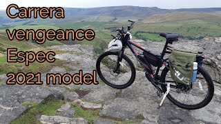 Carrera vengeance E spec 20 Bike Specifications 2021 model [upl. by Gaal]