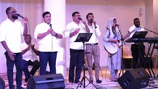 Vaazhtheedume vaazhtheedume  Lyrics  IPC Worship Centre Sharjah  Malayalam Christian Worship Song [upl. by Bugbee]