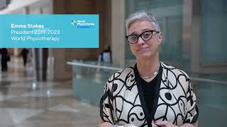 Emma Stokes shares reflections on World Physiotherapy Congress 2023 [upl. by Ttam]