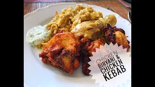 Videorecept 004  INDICKÉ CHICKEN BIRYANI amp CHICKEN KEBAB [upl. by Etnud]