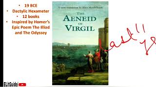 Roman poet Virgil Epic Poem quotThe Aeneidquot Brief Summary [upl. by Nagear]