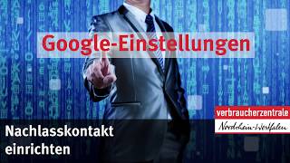 Nachlasskontakt Kontoverwalter bei Google einrichten [upl. by Zephan]