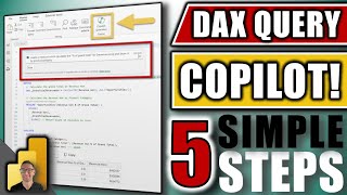 Simplifying DAX Query View with Power BI Copilot in 5 Steps [upl. by Batory]