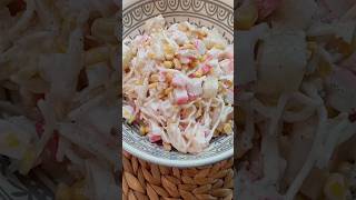 Sałatka z surimi 🦀 i ananasem🍍 Novabezglutenowa [upl. by Hayashi]