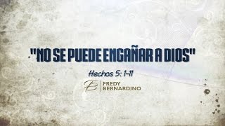 NO SE PUEDE ENGAÑAR A DIOS 012 HECHOS 5111 [upl. by Nytram]