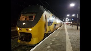 Cabinerit Utrecht CS  Rotterdam CS Nachtnet via Amsterdam in 4K VIRM [upl. by Jahdiel]