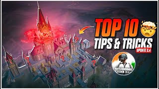 TOP 10 NEW TIPS amp TRICKS IN NEW VAMPIRE MODE UPDATE 34 IN BGMI [upl. by Assiroc]