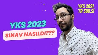 YKS 2023 SINAV DEĞERLENDİRMESİ SINAV SONRASI YORUMUM [upl. by Annayoj217]