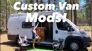 Van Tour Custom Van Mods After One Year [upl. by Zelde]