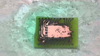 PCB etching timelapse [upl. by Mansoor788]